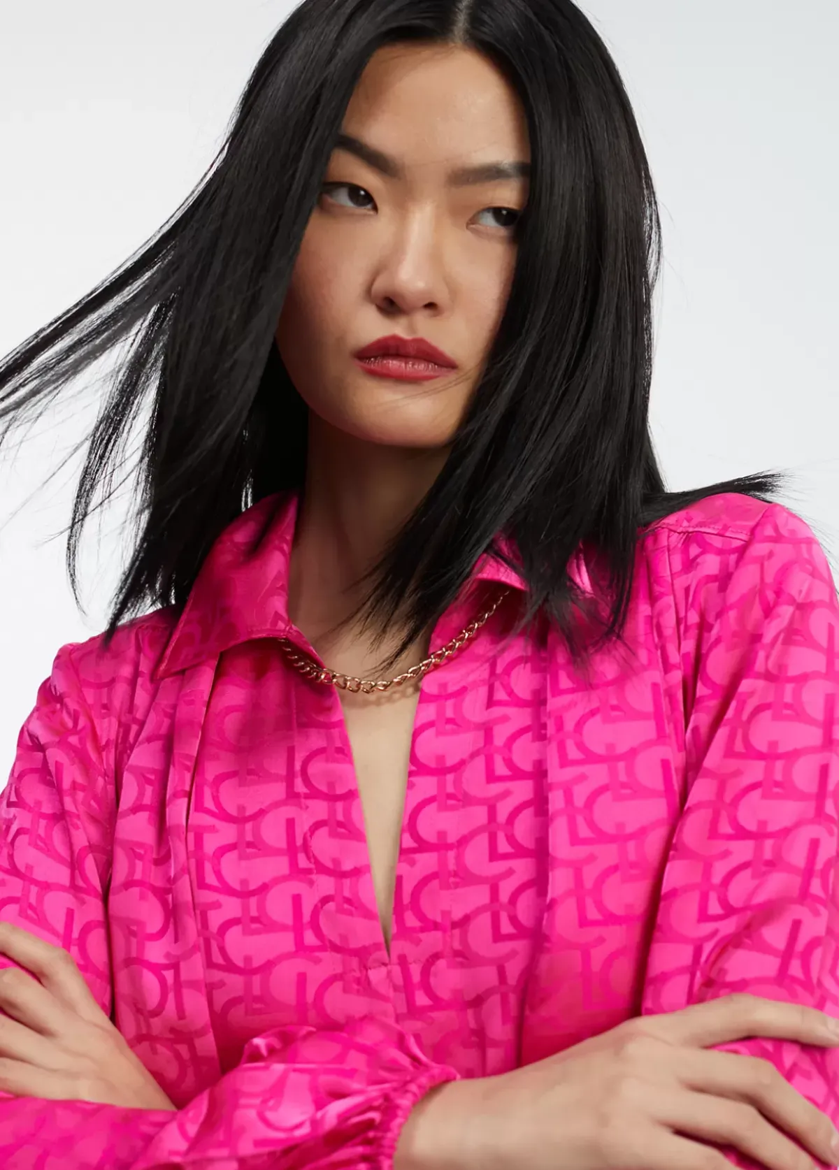 New Blusa con lazo Camisas Y Blusas