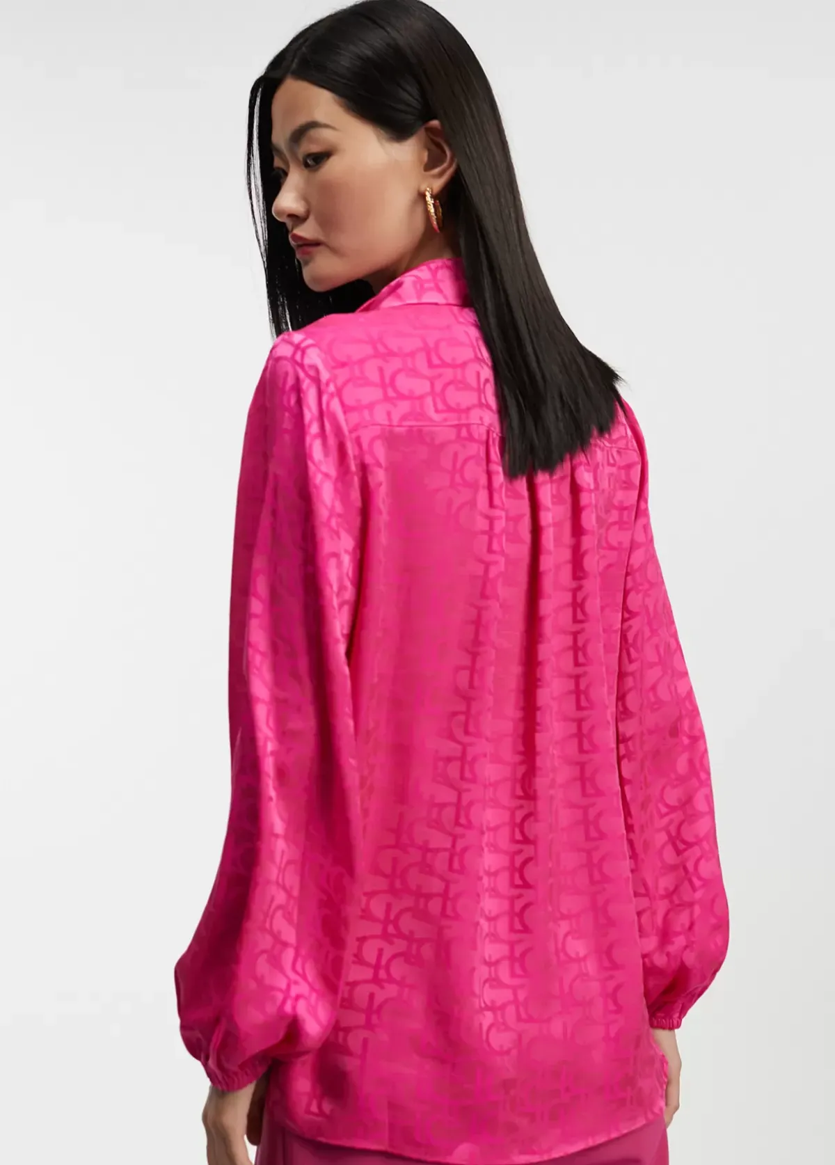 New Blusa con lazo Camisas Y Blusas