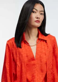 Best Blusa con lazo Camisas Y Blusas