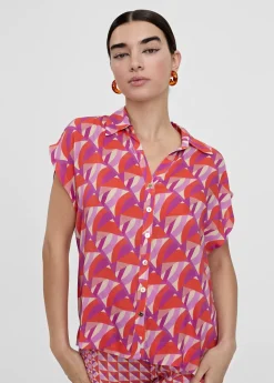 Sale Blusa fluida estampada Camisas Y Blusas