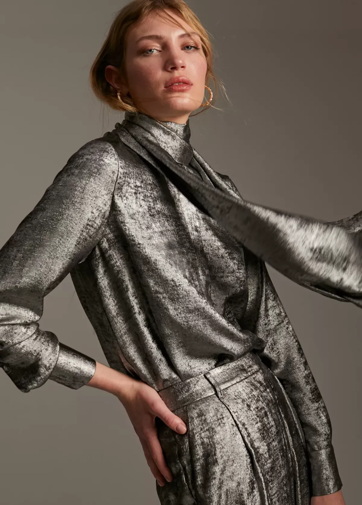 Discount Blusa laminada lazada Camisas Y Blusas