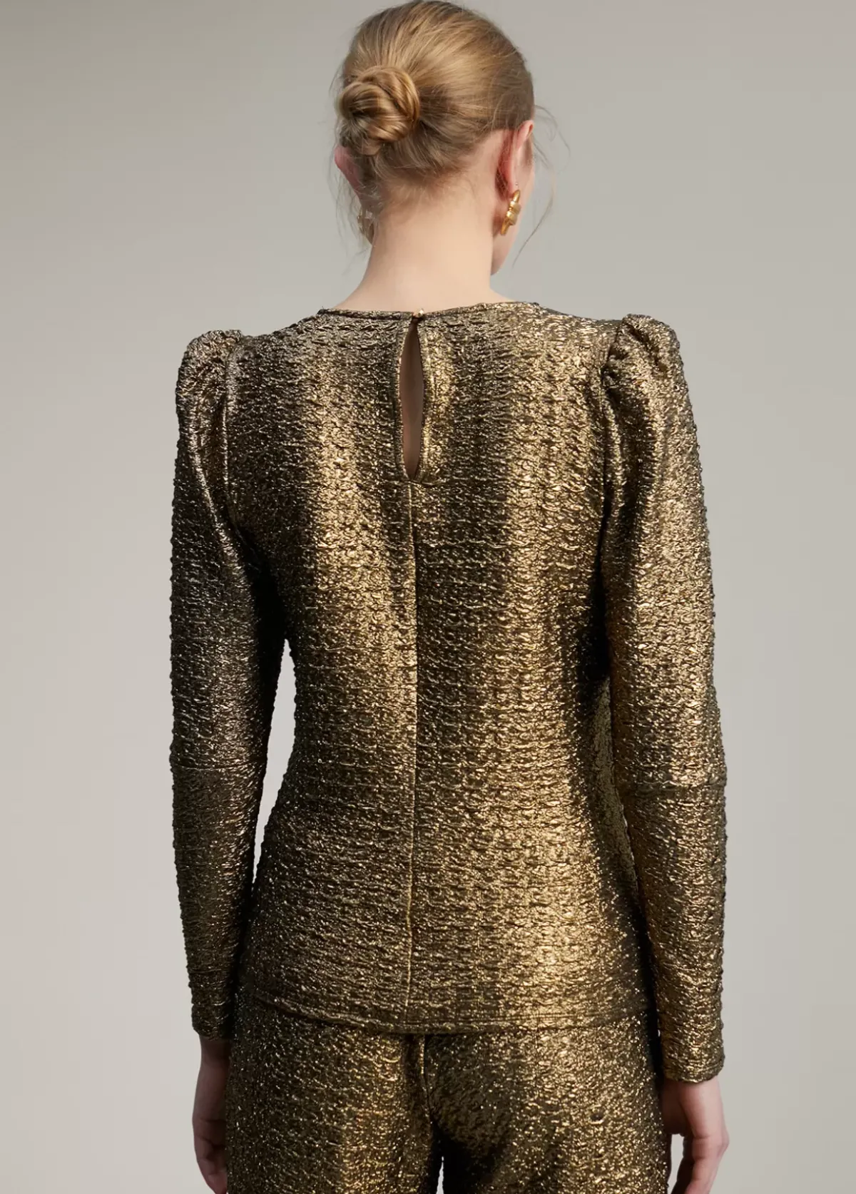 Outlet Blusa manga abullonada Camisas Y Blusas