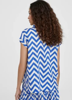 Hot Blusa rayas zig zag Camisas Y Blusas