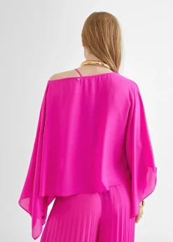 Best Blusa/capa satinada Americanas Y Blazers|Camisas Y Blusas