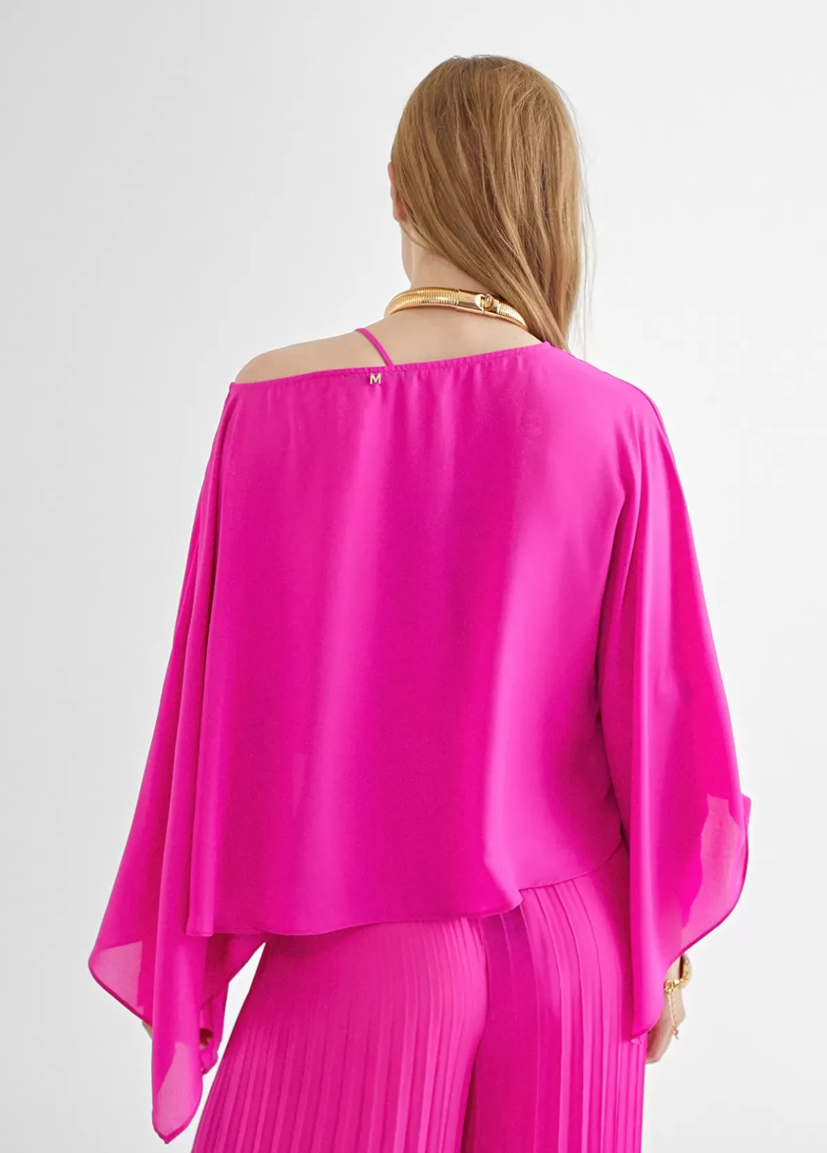 Best Blusa/capa satinada Americanas Y Blazers|Camisas Y Blusas