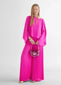 Best Blusa/capa satinada Americanas Y Blazers|Camisas Y Blusas