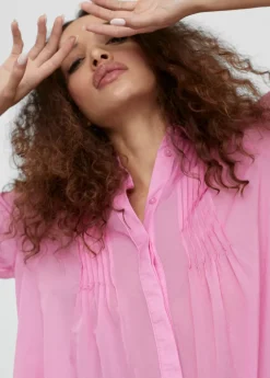 Online Blusón largo aberturas Camisas Y Blusas|Americanas Y Blazers