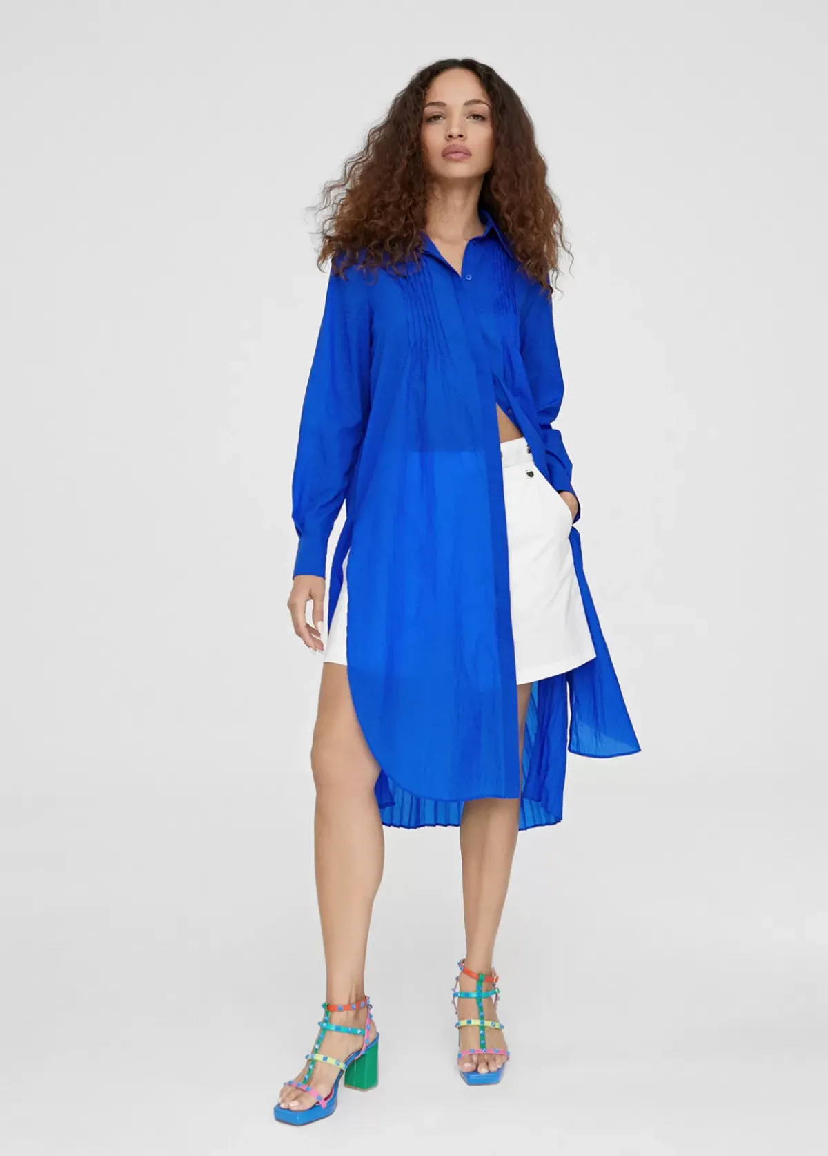 Best Blusón largo aberturas Camisas Y Blusas|Americanas Y Blazers