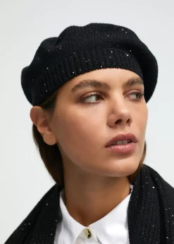 Clearance Boina con lentejuelas Gorros Sombreros Y Guantes