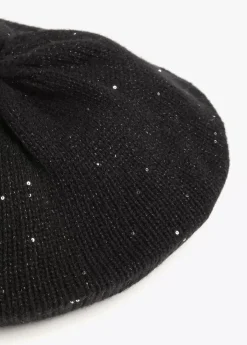 Clearance Boina con lentejuelas Gorros Sombreros Y Guantes