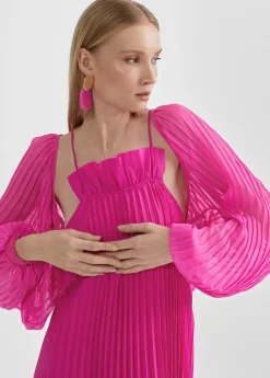 Online Bolero plisado Camisas Y Blusas|Americanas Y Blazers