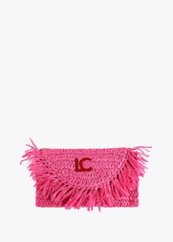 Hot Bolsito bandolera efecto ráfia Accesorios|Bolsos