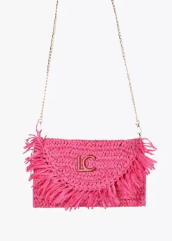 Hot Bolsito bandolera efecto ráfia Accesorios|Bolsos