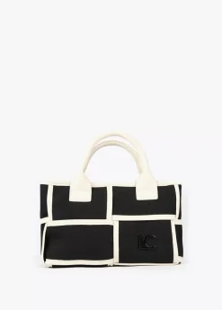 Bolso bandolera con detalles a contraste Bolsos