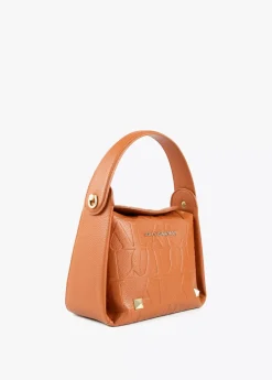 Bolso bandolera con logo grabado Bolsos