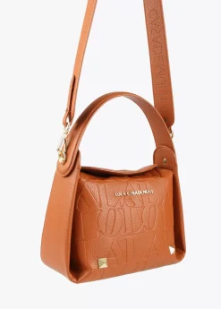 Bolso bandolera con logo grabado Bolsos