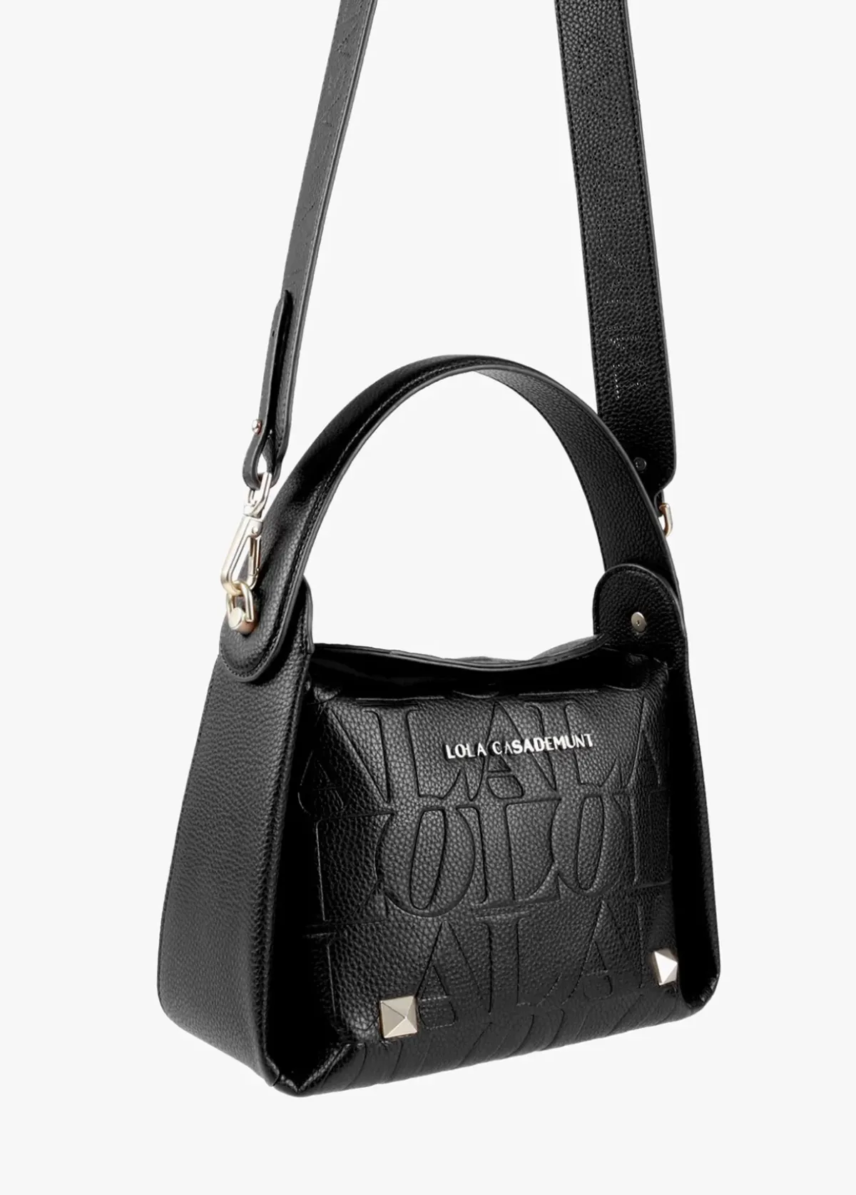 Hot Bolso bandolera con logo grabado Bolsos