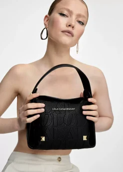Hot Bolso bandolera con logo grabado Bolsos