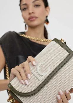 Discount Bolso bandolera materiales combinados Bolsos