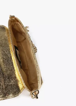 Clearance Bolso de fiesta metalizado Bolsos