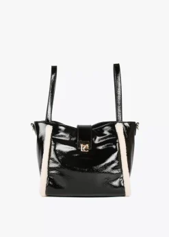 Best Bolso efecto piel brillante Bolsos Shopper|Bolsos De Hombro