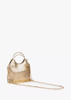 Hot Bolso fiesta dorado Bolsos De Mano Y Neceseres|Bandoleras