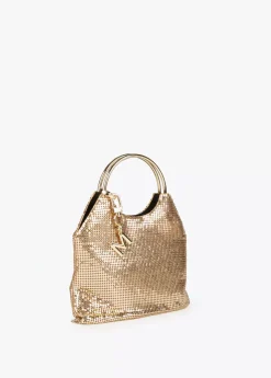 Hot Bolso fiesta dorado Bolsos De Mano Y Neceseres|Bandoleras