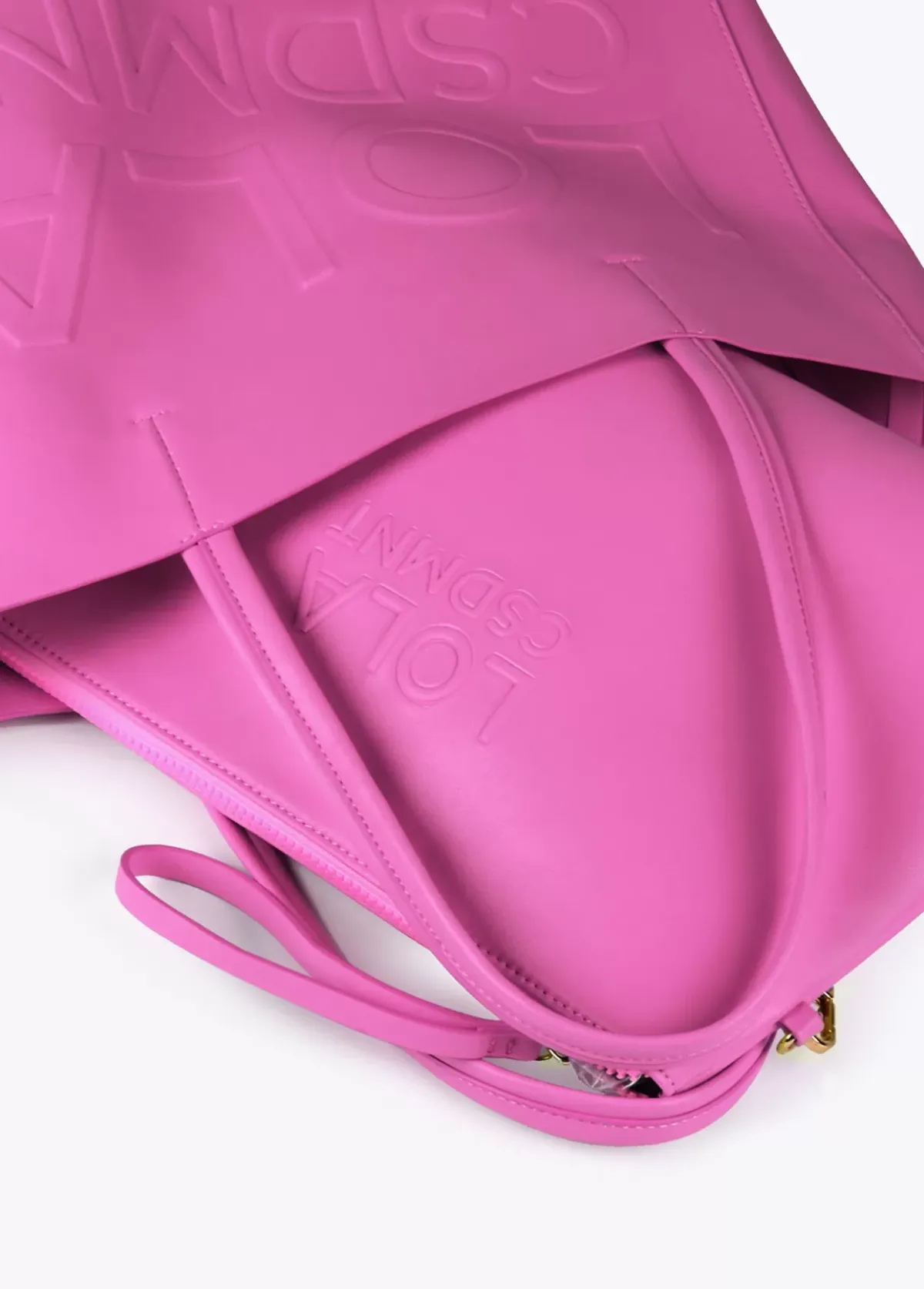 Bolso shopper con logo en relieve Bolsos