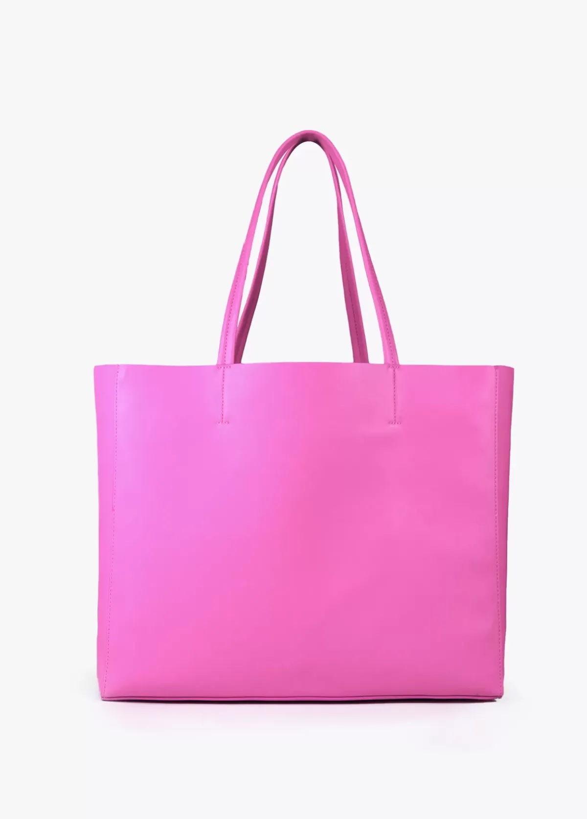 Bolso shopper con logo en relieve Bolsos