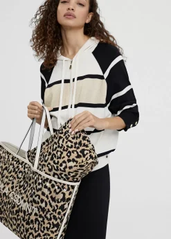 Discount Bolso shopper loneta animal print Bolsos