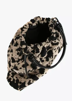 Outlet Bolso tejido animal Animal Print|Bolsos Shopper