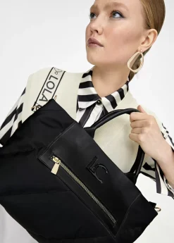 Outlet Bolso tipo shooper acolchado Bolsos