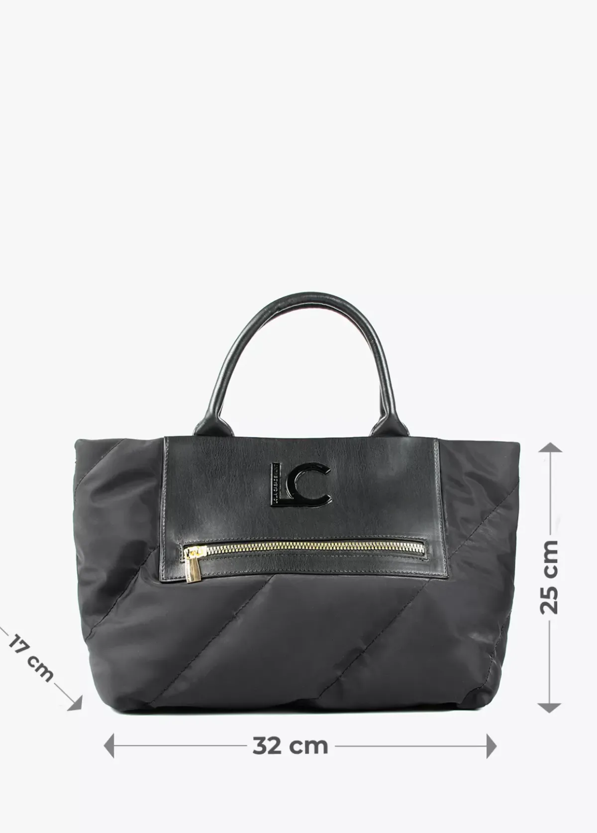 Outlet Bolso tipo shooper acolchado Bolsos