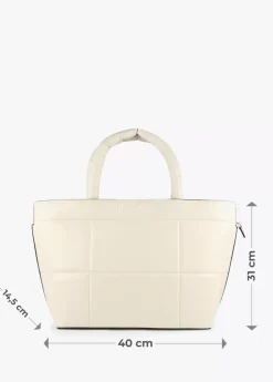 Outlet Bolso tipo shopper acolchado Bolsos