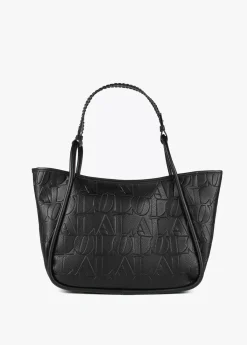 Bolso tipo shopper grabado Bolsos