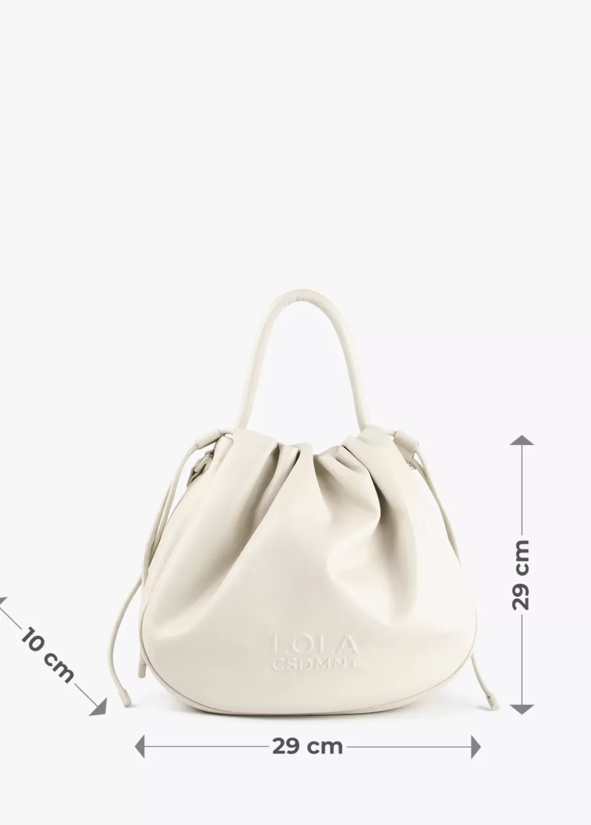 Discount Bolso tipo shopper semicirular Bolsos