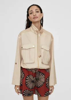 Best Bomber monocolor con bolsillos Chaquetas Y Gabardinas|Abrigos Y Cazadoras