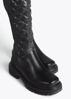 Bota de caña alta acolchada Botas Y Botines