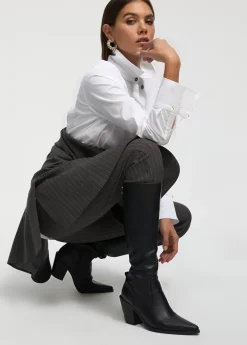 New Bota estilo cowboy caña alta Botas Y Botines