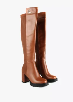 Outlet Bota mosquetera alta con tacón |  Calzado | Lola Casademunt Botas Y Botines