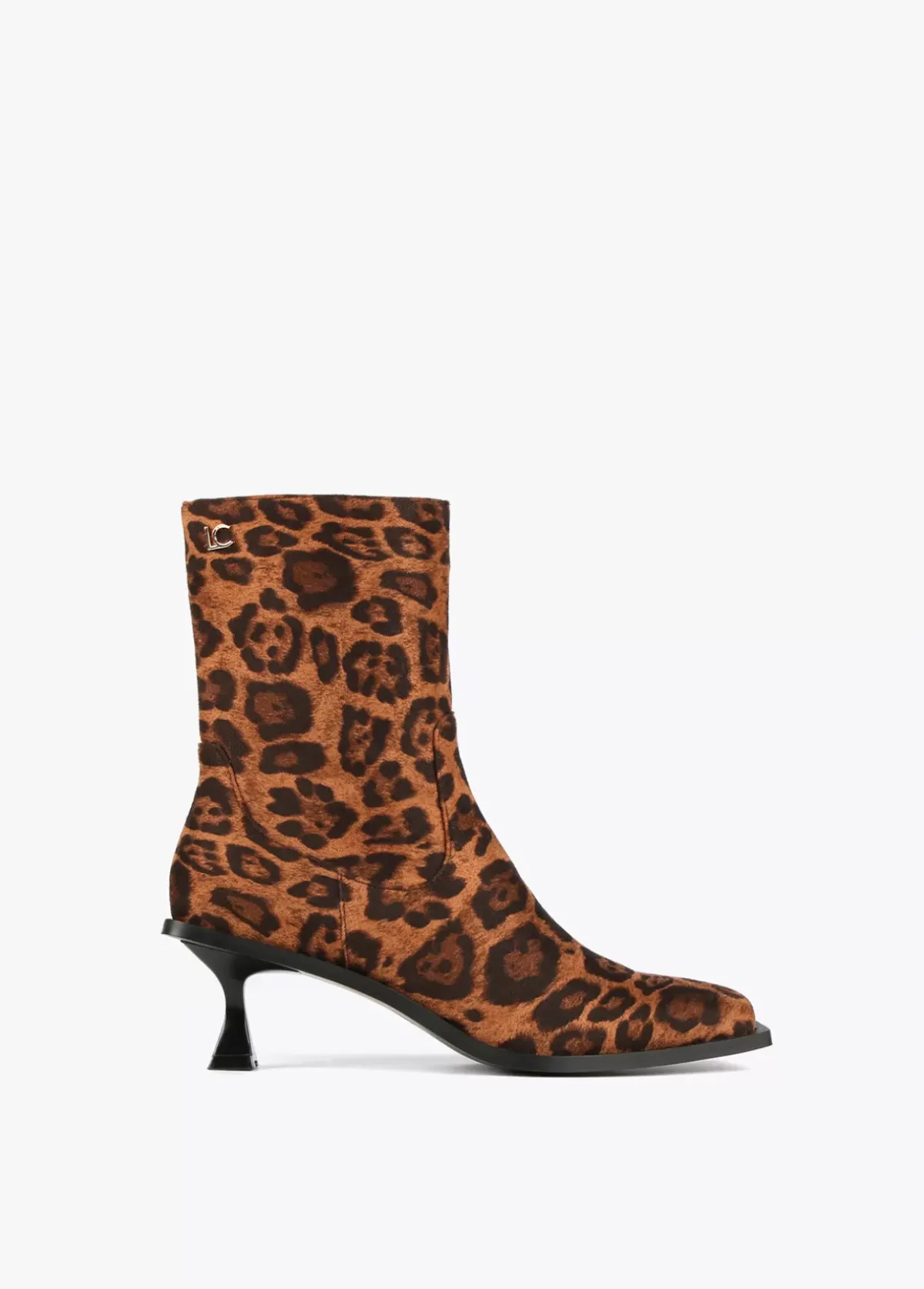 Clearance Botín tejido animal print Animal Print|Botas Y Botines