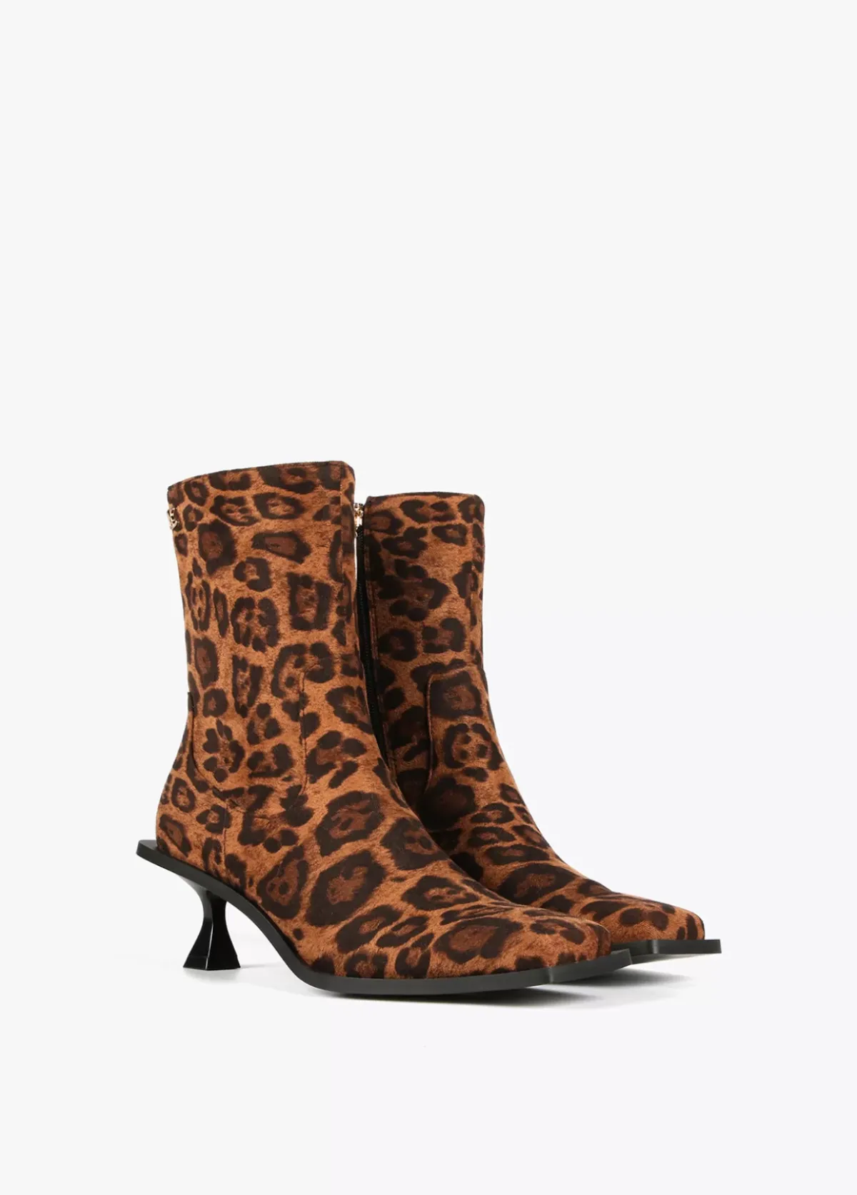 Clearance Botín tejido animal print Animal Print|Botas Y Botines