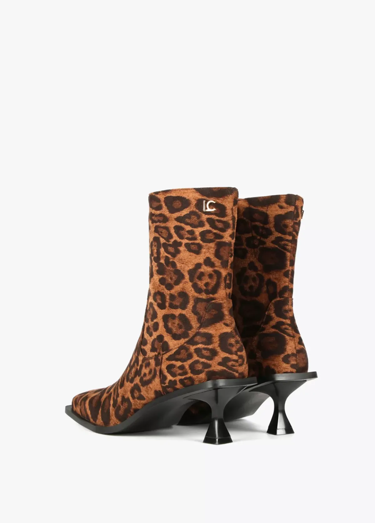 Clearance Botín tejido animal print Animal Print|Botas Y Botines