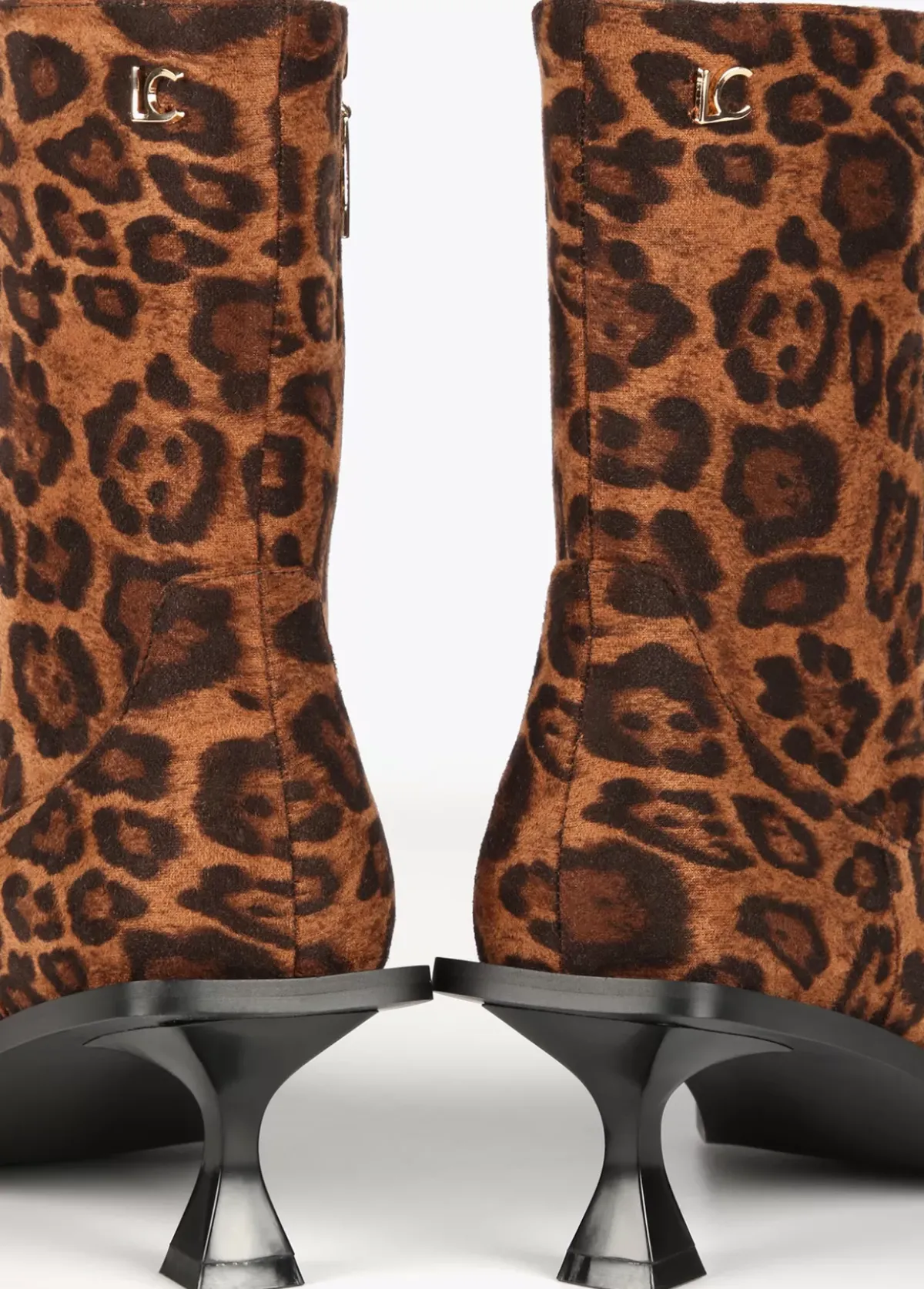 Clearance Botín tejido animal print Animal Print|Botas Y Botines