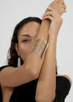 New Brazalete ancho Bisuteria