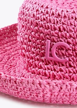 Online Bucket efecto ráfia y crochet Accesorios|Baño