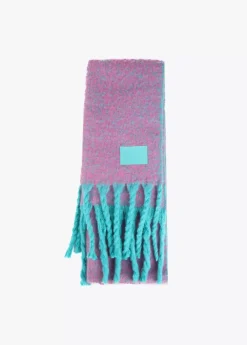 Best Bufanda bicolor con flecos Bufandas Y Pañuelos