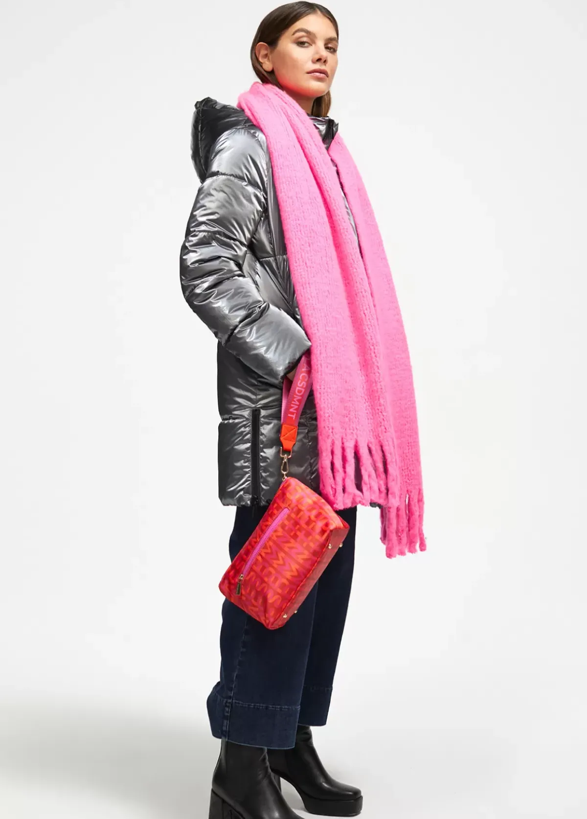 Hot Bufanda con flecos Otros Complementos|Bufandas Y Pañuelos