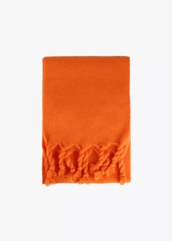 Outlet Bufanda con flecos trenzados Bufandas Y Pañuelos