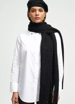 Outlet Bufanda con mini lentejuelas Gorros Sombreros Y Guantes